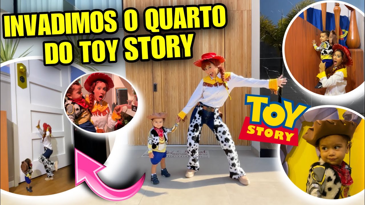 TRANSFORMEI MEU FILHO NO TOY STORY E INVADIMOS O QUARTO DELE! *OLHA ISSO* 😱✨🗣️