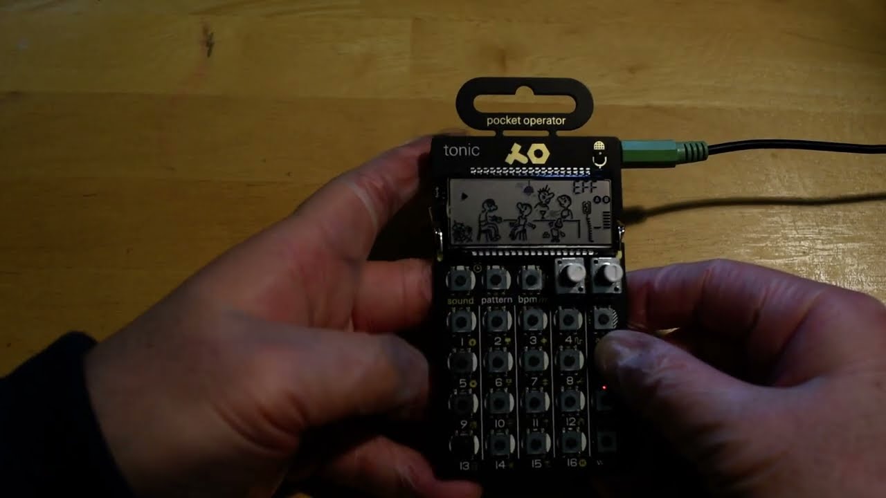 teenage engineering PO-32 tonic 動作確認