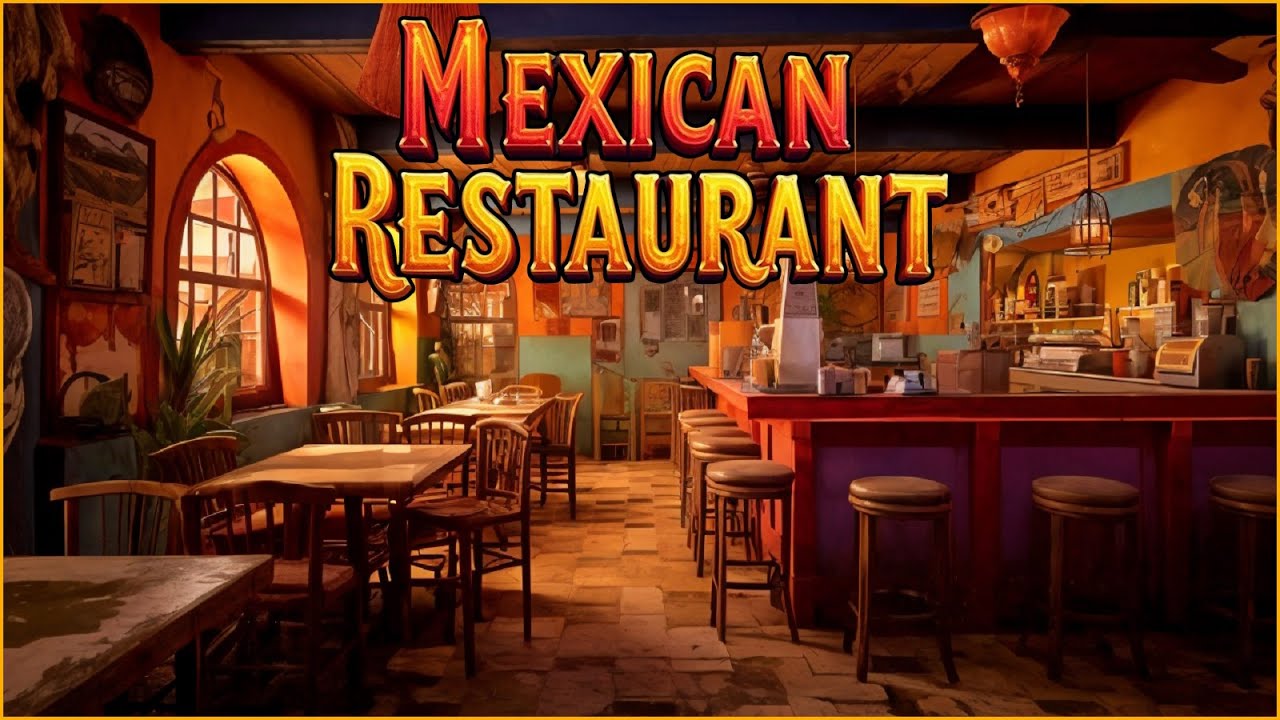 Mexican Restaurant Ambience | Beautiful Music and Sounds 🌮