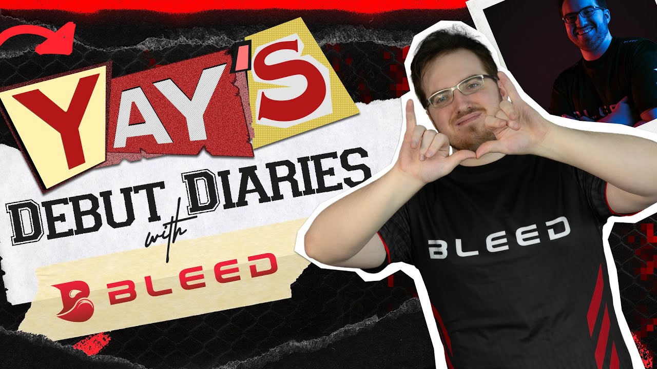 Yay's Debut Diaries with BLEED Esports. 👹🩸