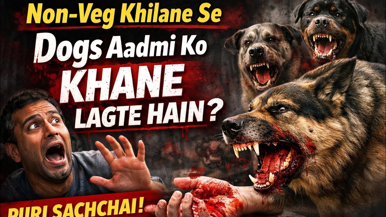 Non-Veg Khilane Se Dogs Aadmi Ko Khane Lagte Hain? Puri Sachchai 