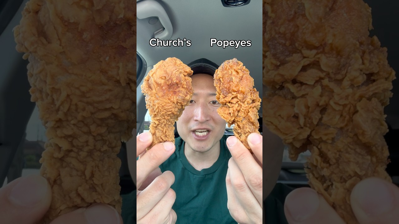 Popeyes vs Church’s Chicken🍗