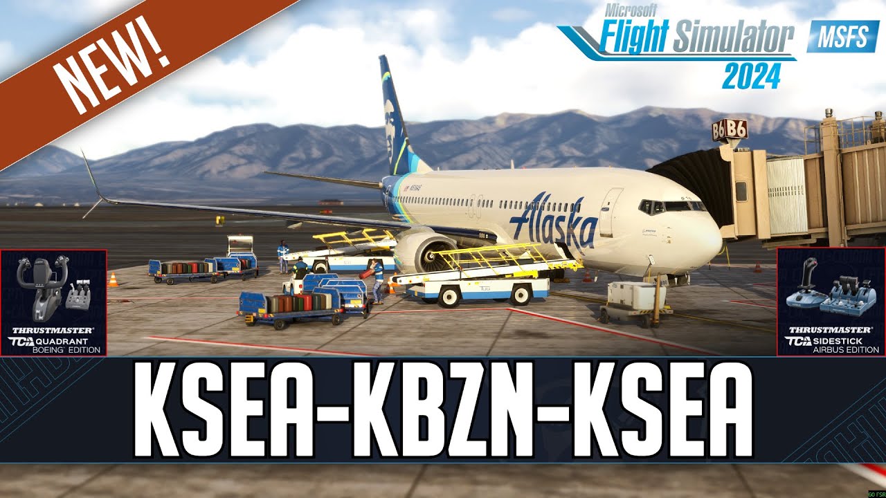 PMDG 737-800 for MSFS2024 | *NEW* KBZN (Bozeman) + ChasePlane | HUGE Holiday Giveaway