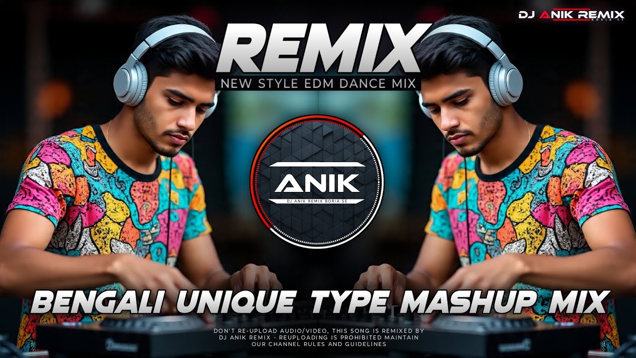 Mon Toke Dilam X Mon Hariye Beghore Dj Remix | New Style EDM Remix | Dj Anik Remix New 2025
