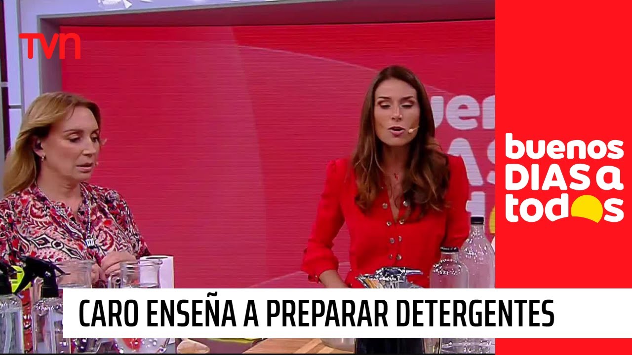 Caro enseña a preparar detergentes efectivos y económicos | Buenos días a todos