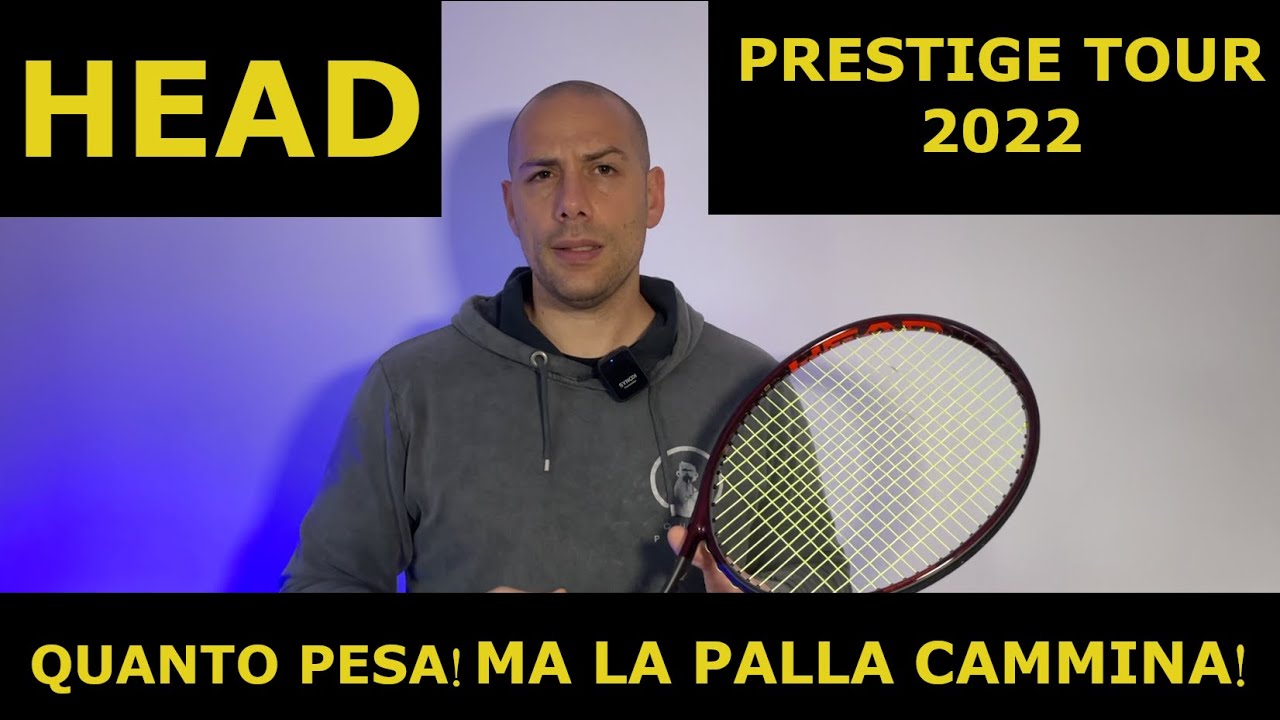 Head PRESTIGE TOUR 2022 | Pesante, faticosa, ma ha sempre il suo fascino.