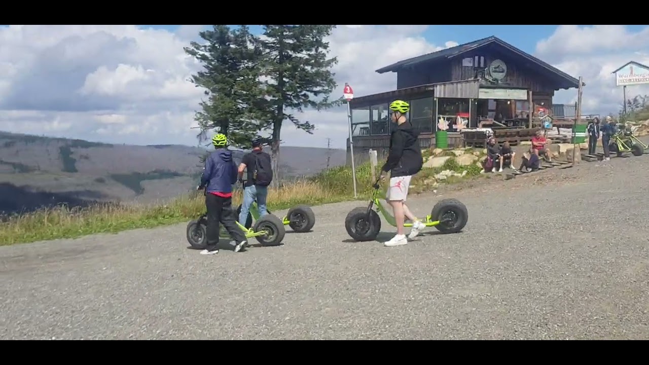 braunlage wurmberg Seilbahn fantastisch Harz Germany juli 2024 kudis