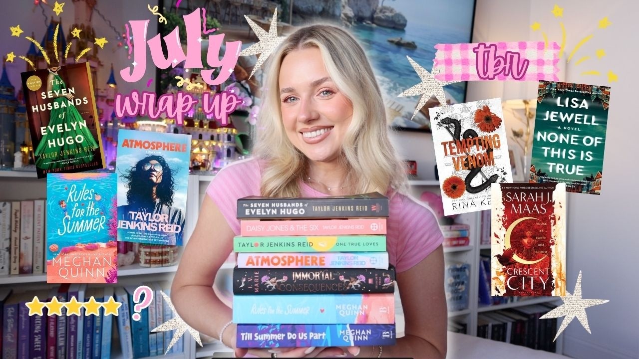 Итоги чтения за июнь/июль + планы на август ☀️📚✨
