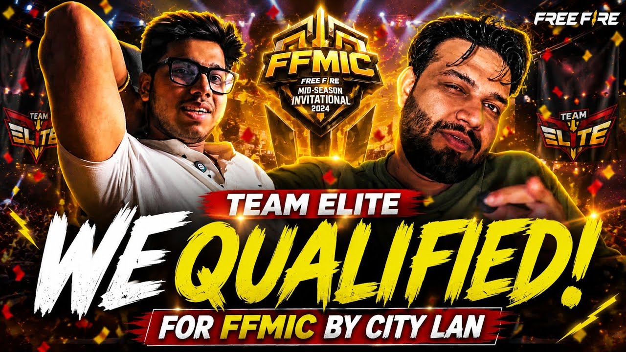 Team Elite's Reaction After Qaulifing For ffmic By City Lan. Amin and Cropse Reaction 🔥