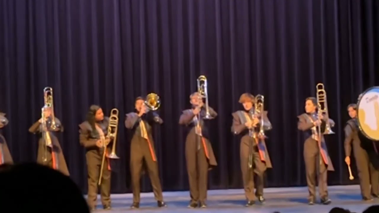Trombones – black and blue