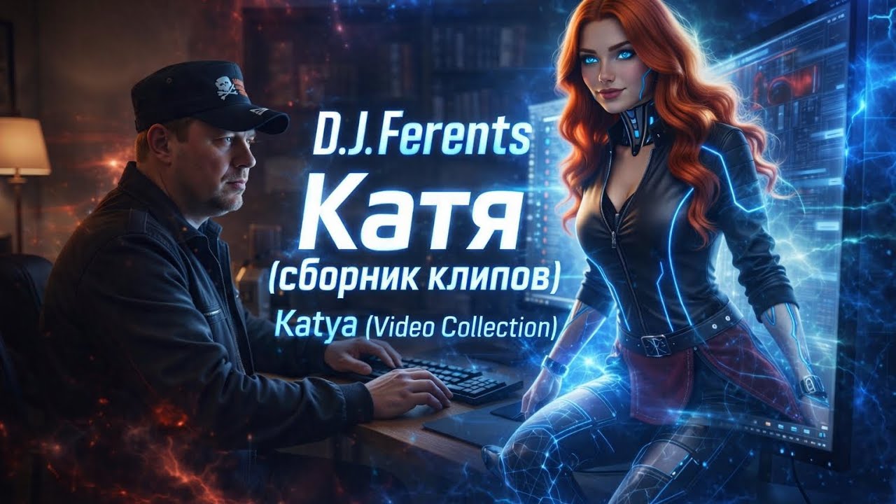 D.J.Ferents-Катя(сборник клипов)/Katya (video collection)#dj #music #dance #europe #usa #ai 