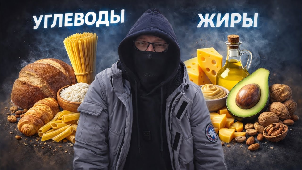 Питание и энергия.  Связка углеводы + жиры