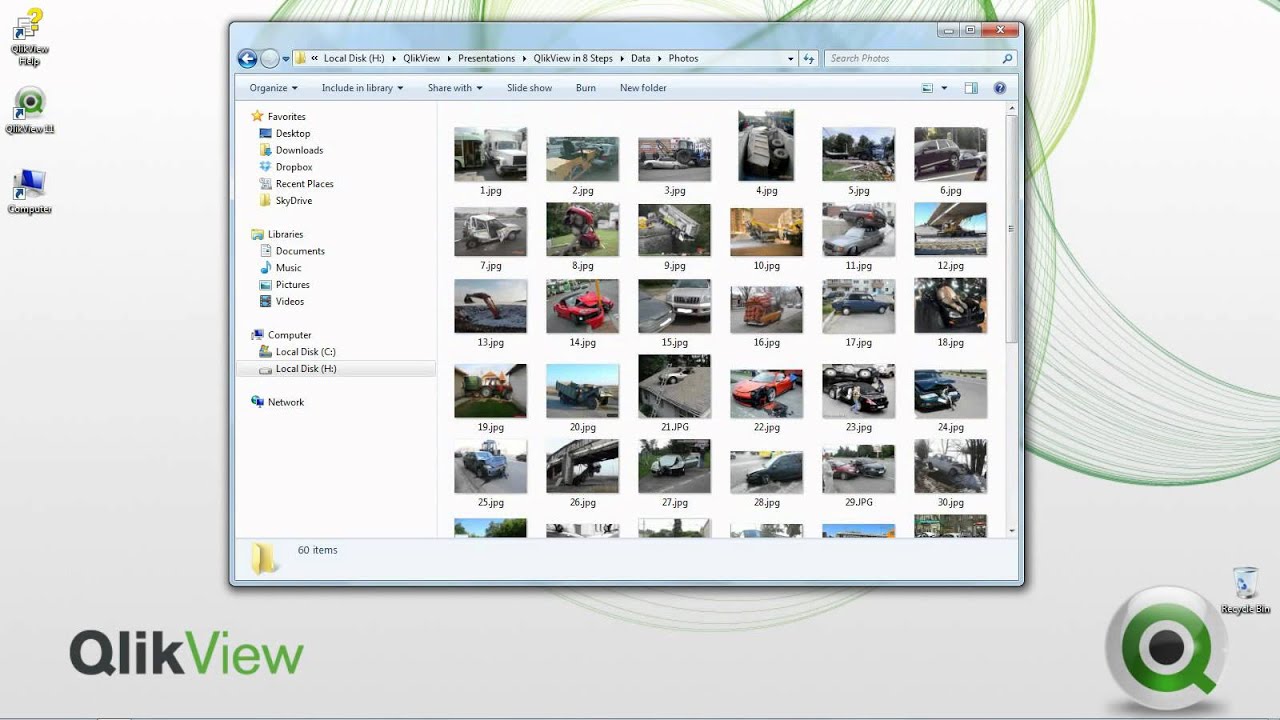 QlikView за 8 шагов...