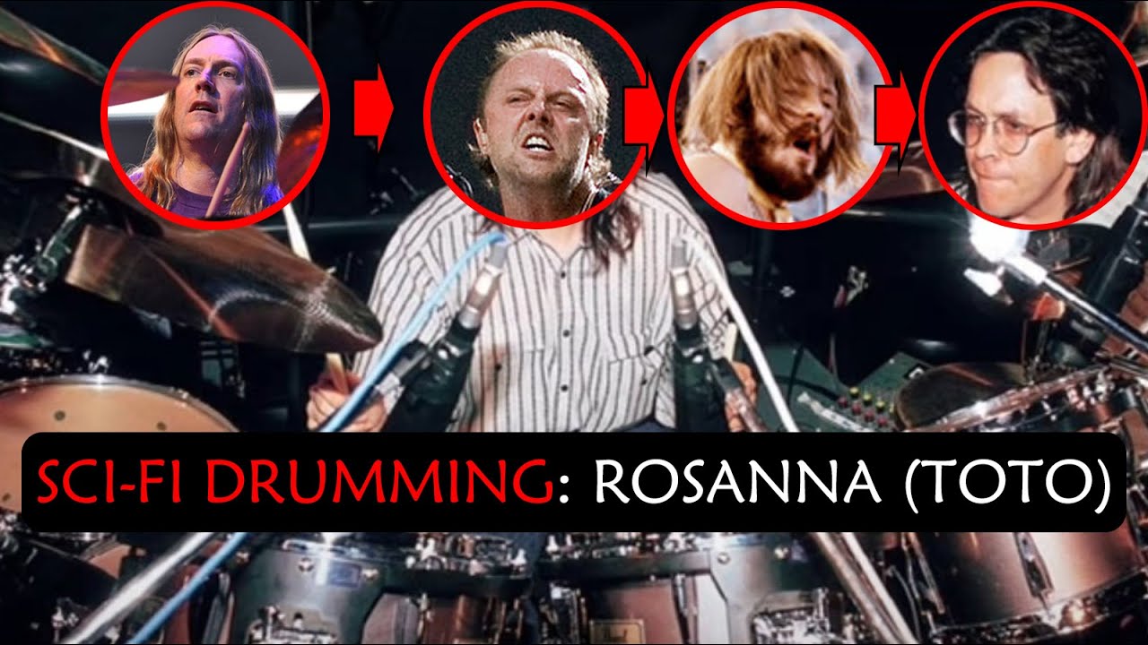 What if THEY played Rosanna by Toto instead of Jeff Porcaro [Drum Cover]