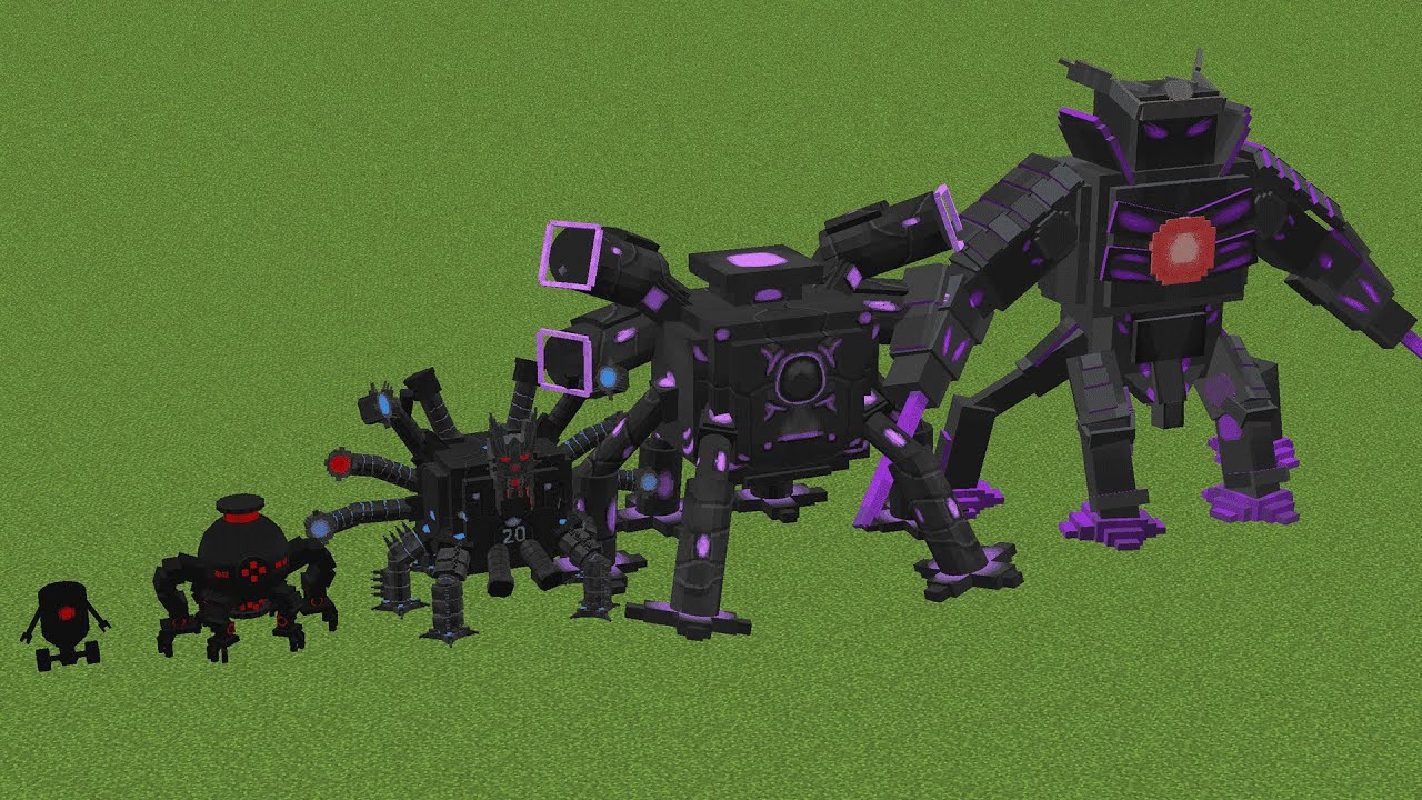 Omnidroid ALL PHASES in Minecraft