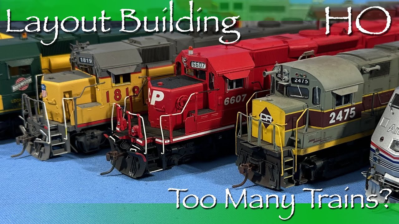 Can You Have Too Many Trains? - How Does Layout Capacity Relate to Model Count?