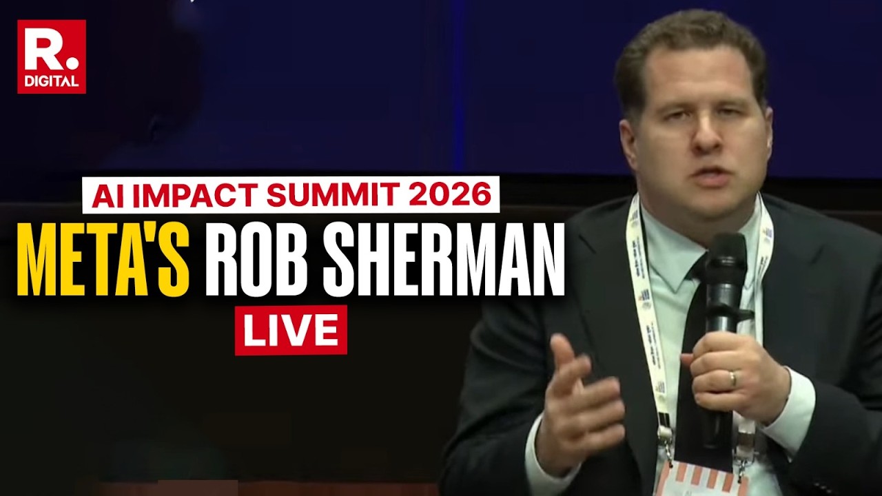 AI Impact Summit 2026 LIVE | Meta's Top Privacy Executive Rob Sherman Speaks On AI In Health | India
