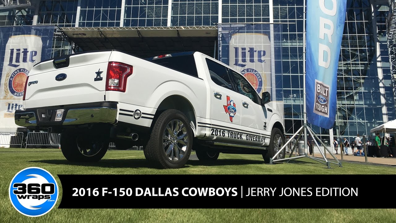 360 Wraps | Dallas Cowboys 2016 F150 | Jerry Jones Edition