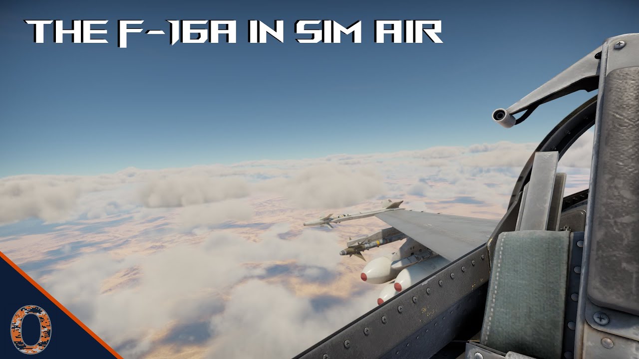 War Thunder - F-16A In Sim Air