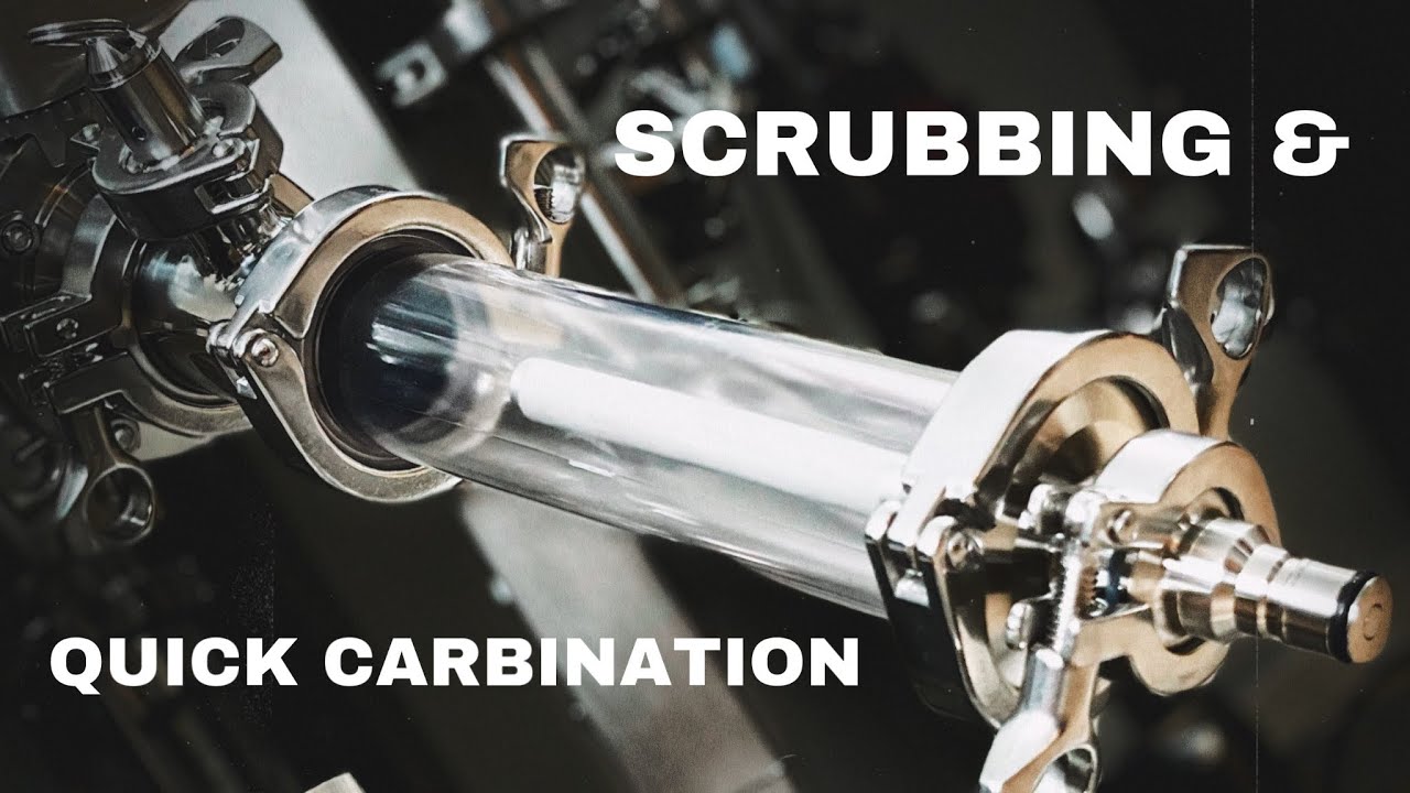 Quick Carbing & Scrubbing Hard Seltzer In My Brewtools F80 Unitank