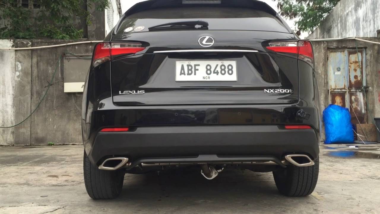 Lexus NX200t exhaust system - DRIFT XAUST
