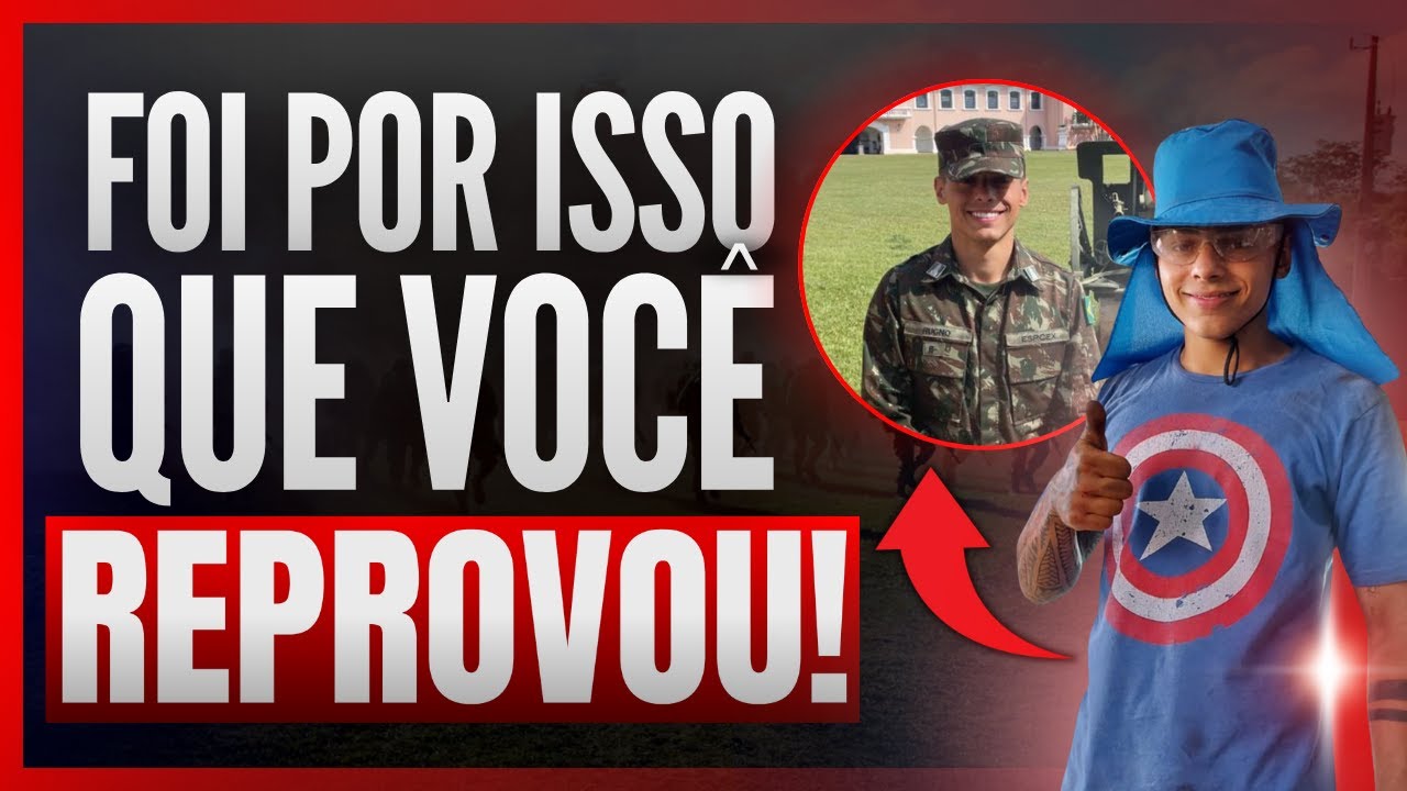 REPROVOU?! FOI POR UM DESSES MOTIVOS!