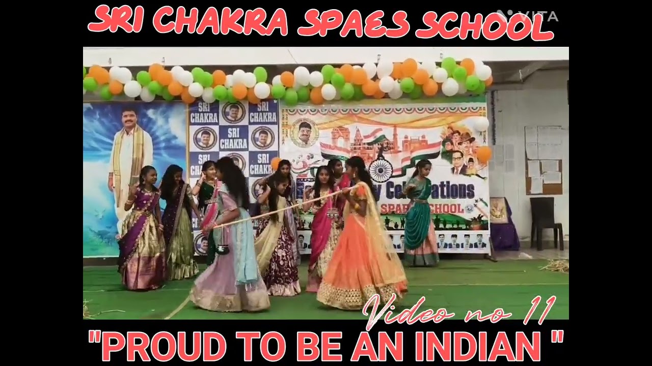 SRI CHAKRA SPAES SCHOOL VIDEO NO 11 REPUBLIC DAY CELEBRATION 