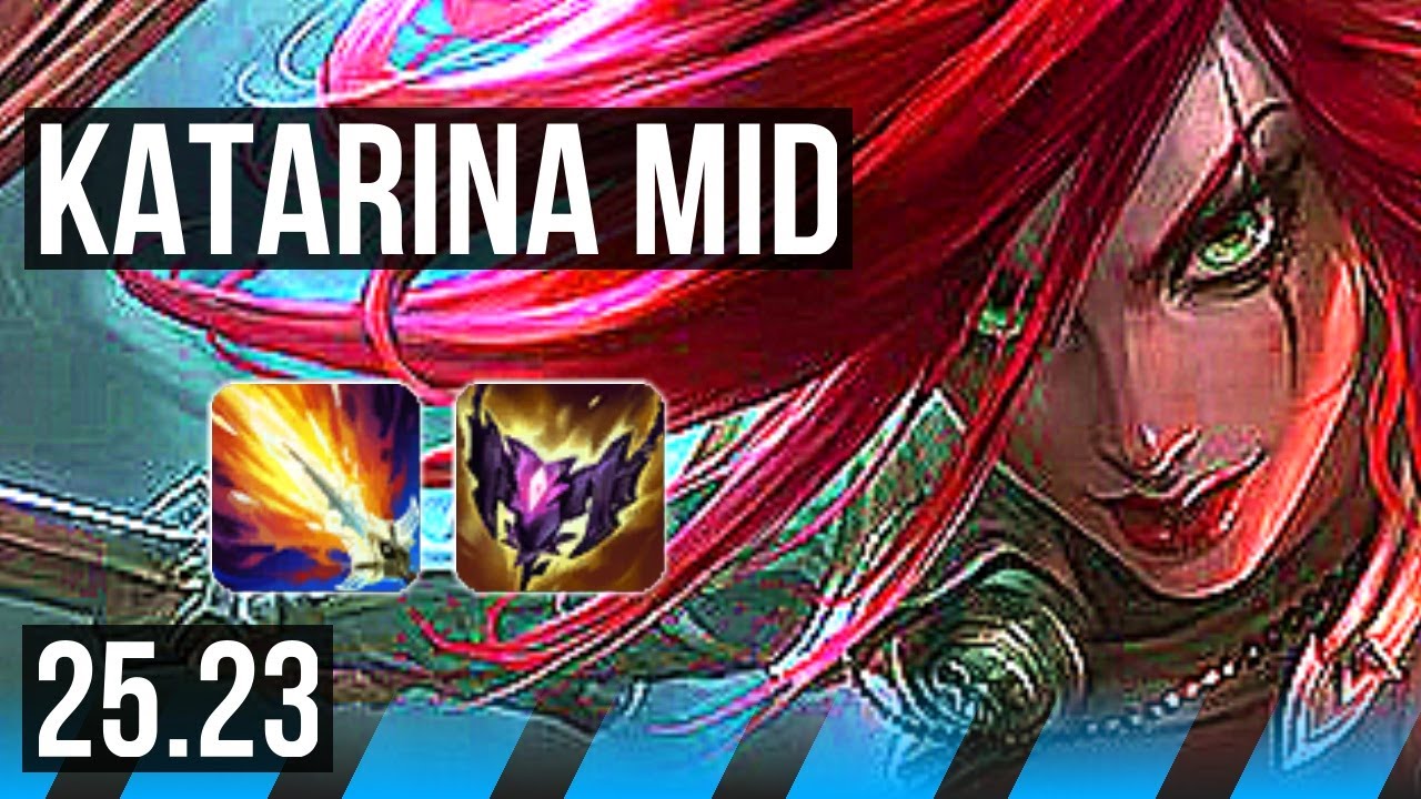 KATARINA vs ZED (MID) | 11/0/5 | KR Master | 25.23