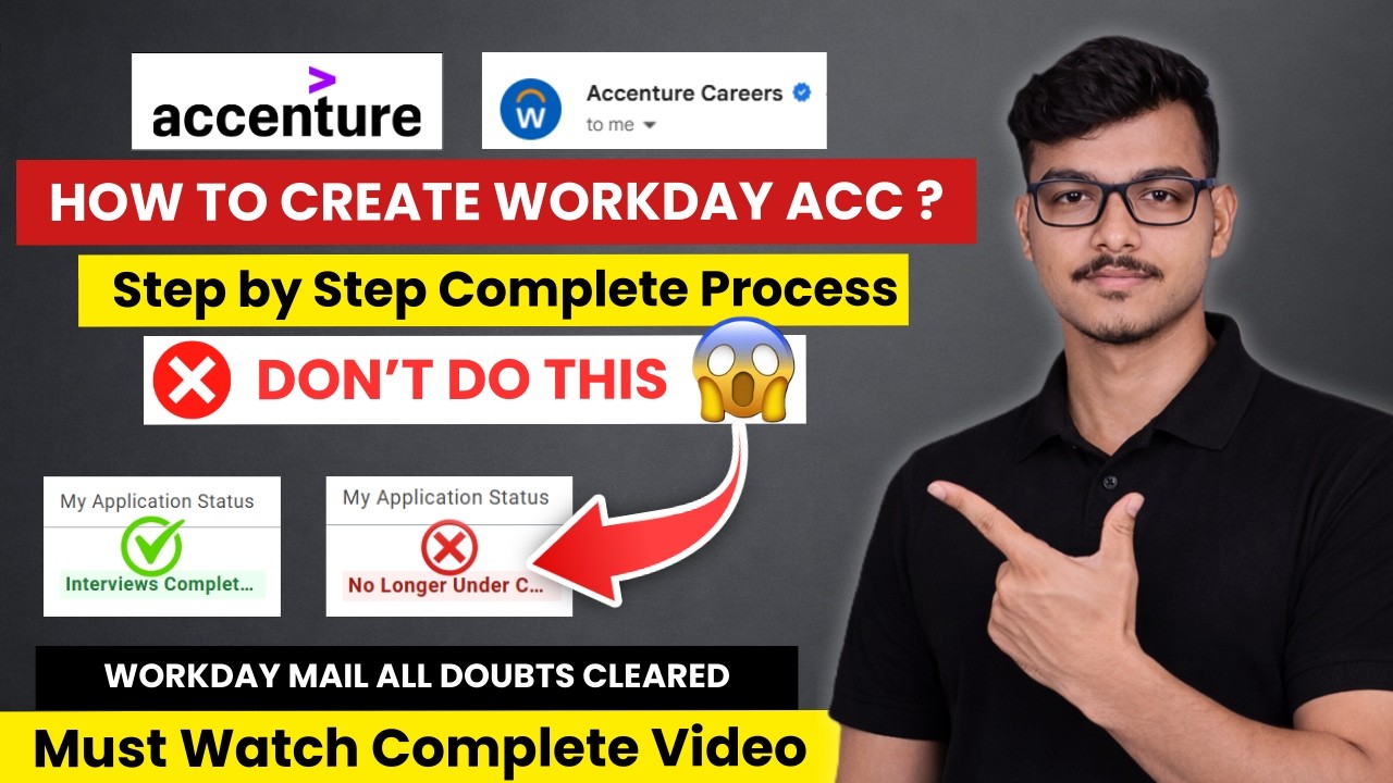 🔴 LIVE | accenture workday mail update | accenture phase 2 results | Accenture interview results