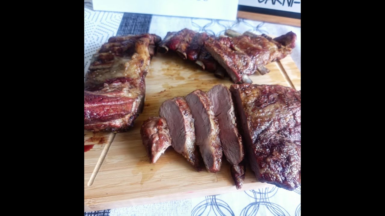 Pluma y costillar de cerdo iberico a la brasa#pluma#costillar#cerdoiberico