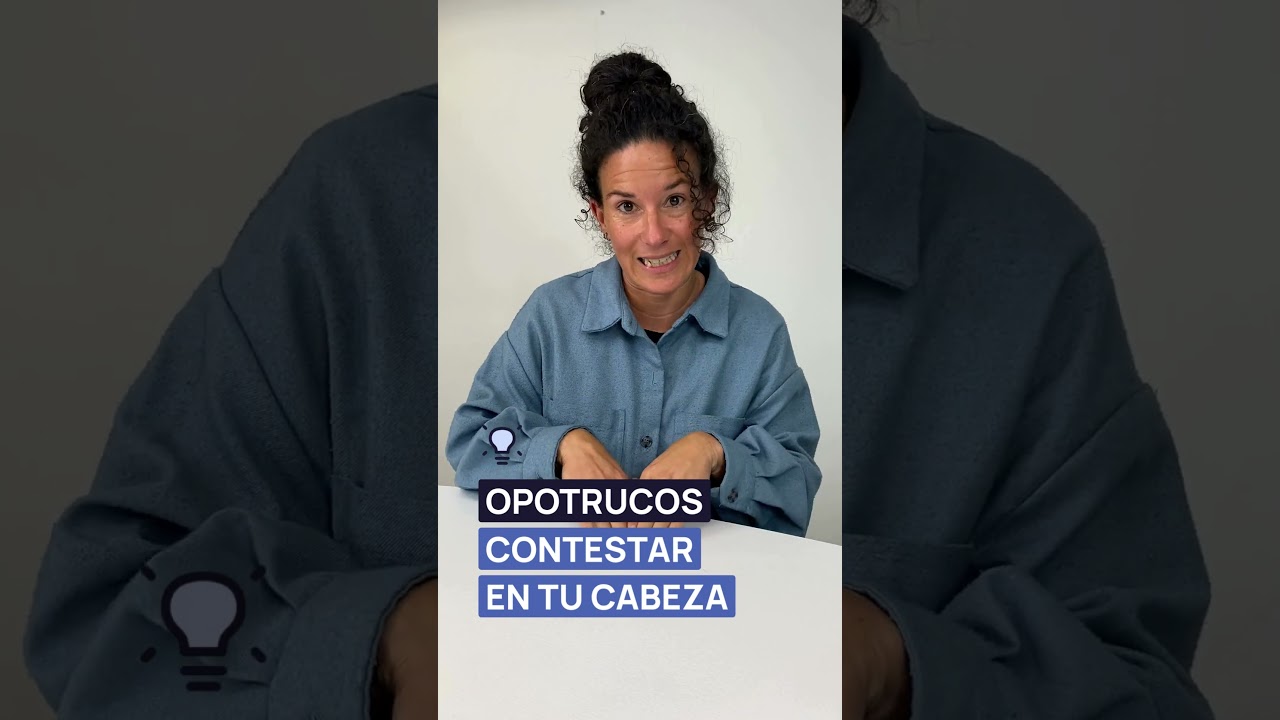 Opotrucos para ex&aacute;menes tipo test de oposiciones en GoKoan #shorts