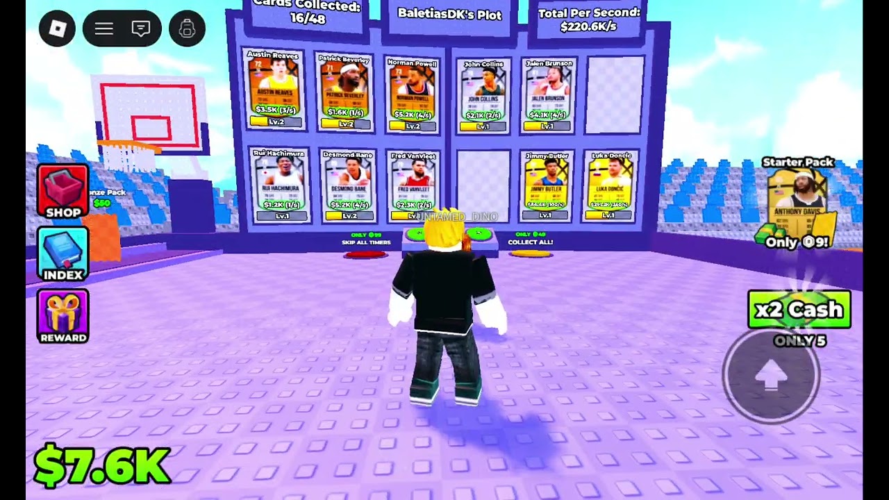 Je fait un pack auppening de basketeur #roblox#