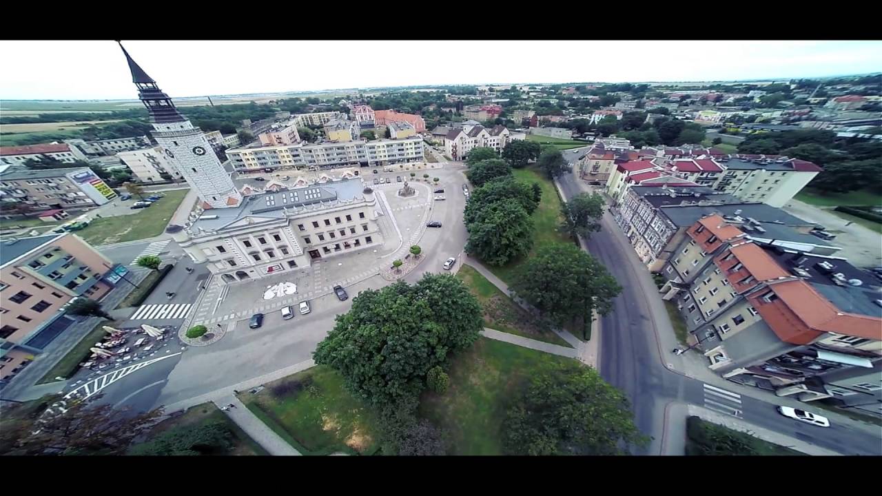 Głubczyce z drona 2016r.