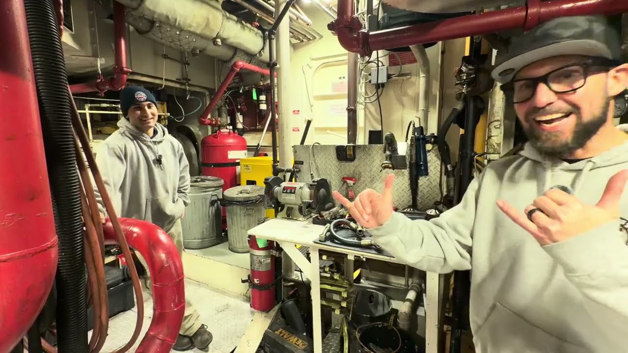 Engineering Cadet Amir (The Brian’s Engine Room)