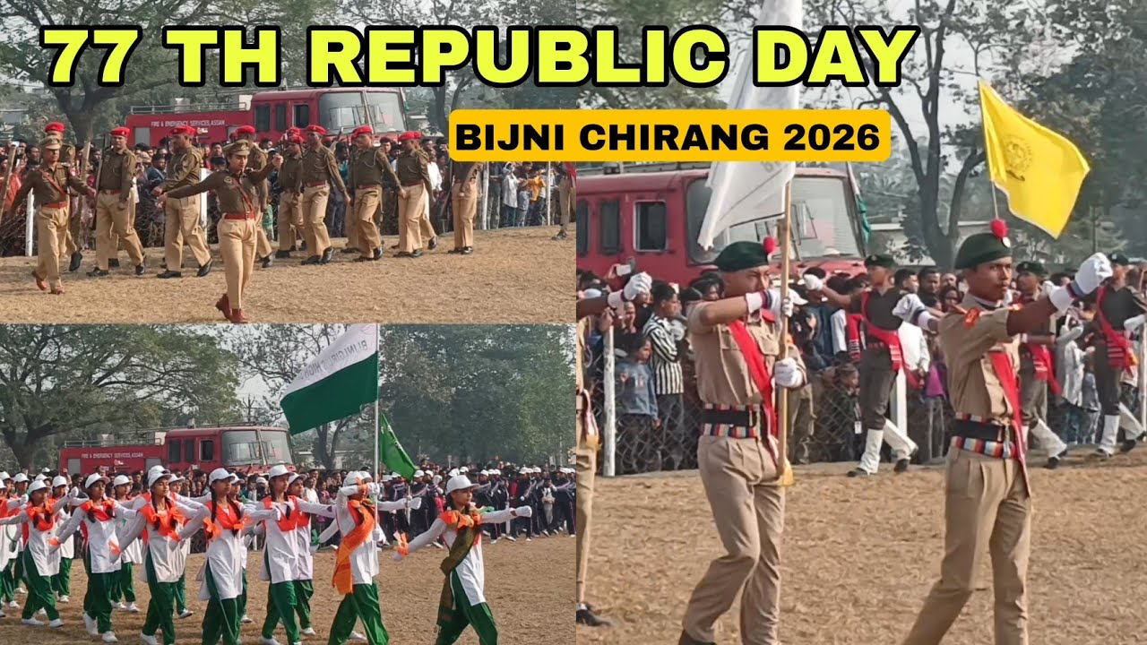 Bijni Chirang 77th Republic day 🇮🇳 Parade 2026 
