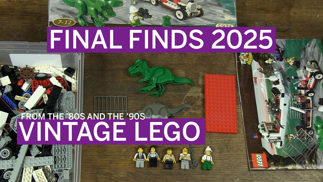Моё последнее видео о LEGO в 2025 году | Винтажные находки и что нас ждёт в 2026 году