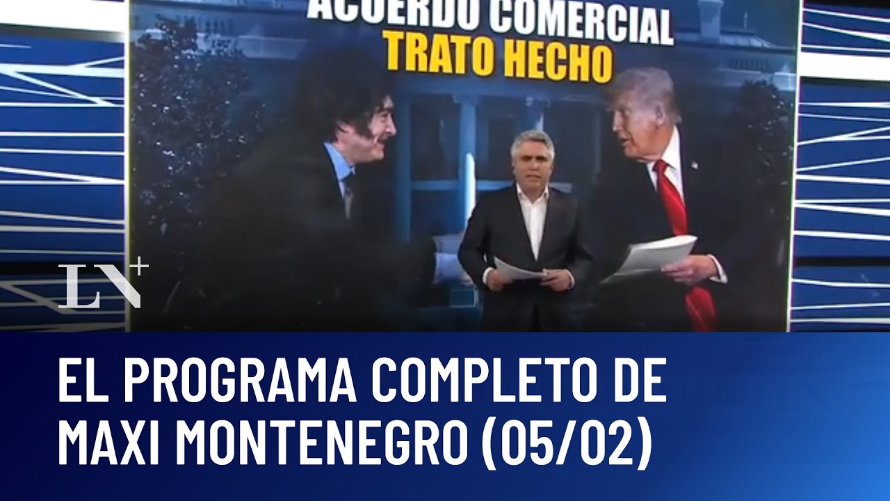 El programa completo de +Hora 23 con Maximiliano Montenegro (05/02/2026)