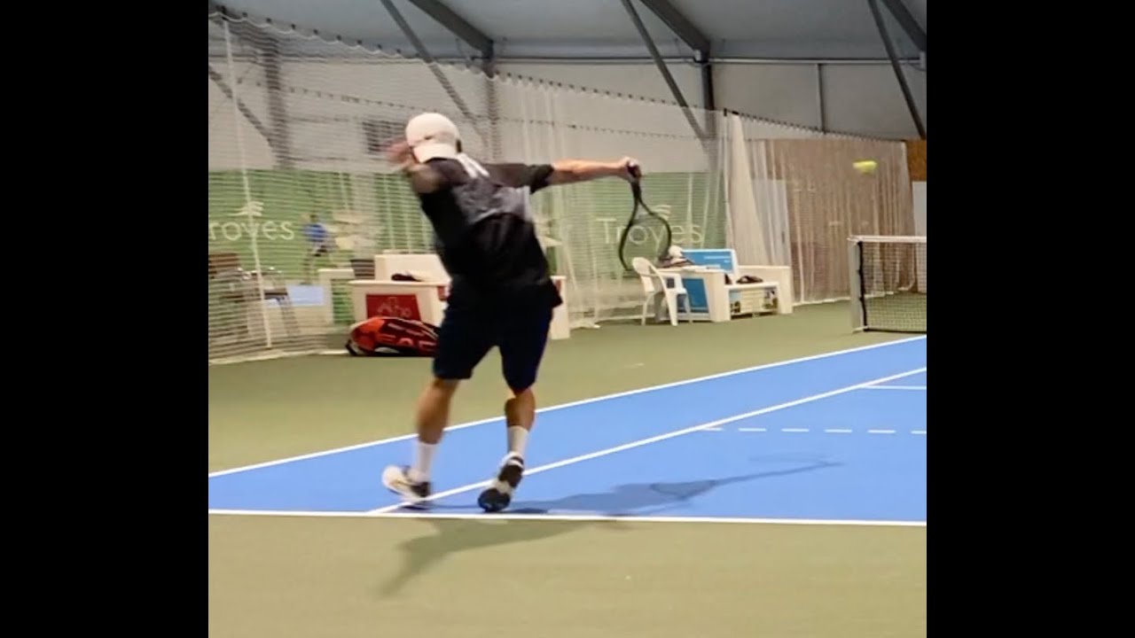 Match tennis amateur 15/3 vs 15/5 , 3eme serie