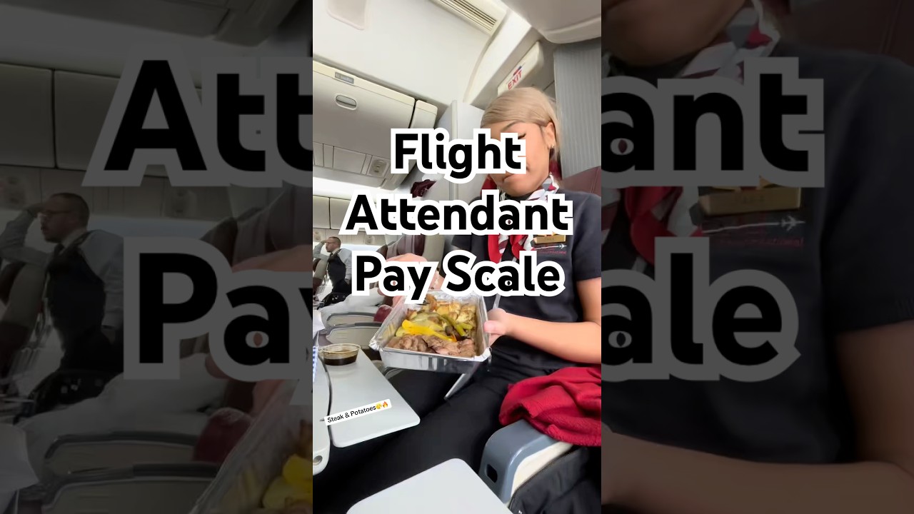 Flight attendant pay scale✨(This is Southwest payscale🔥found online)#flightattendant #cabincrew