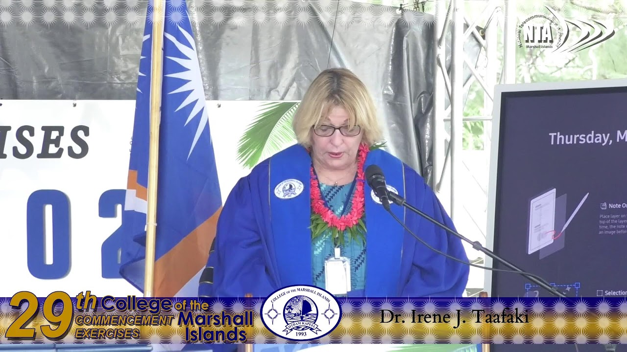 College of the Marshall Islands 29th Commencement Exercise 2022