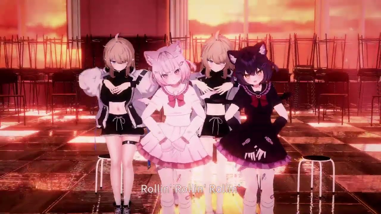 VRChat MMD-Rollin