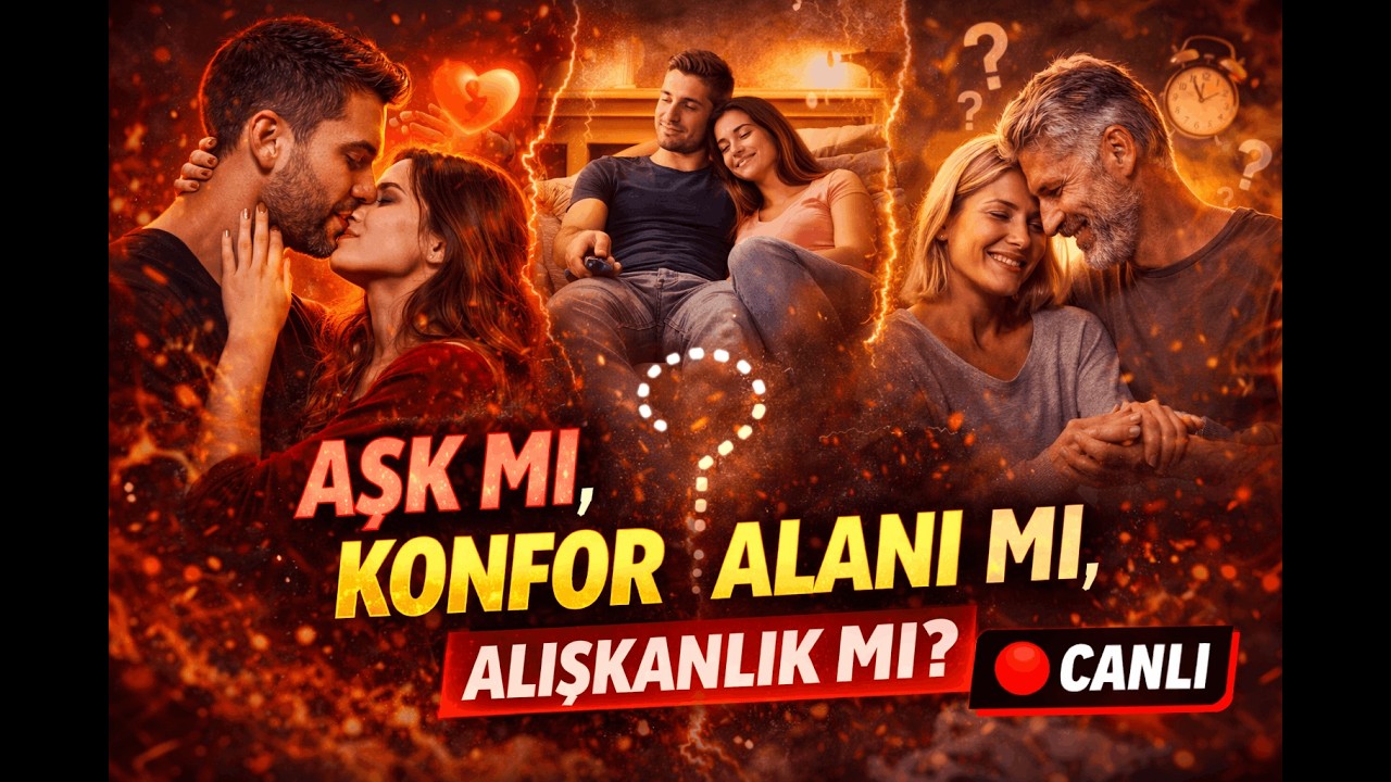 AŞK MI, KONFOR ALANI MI, ALIŞKANLIK MI?