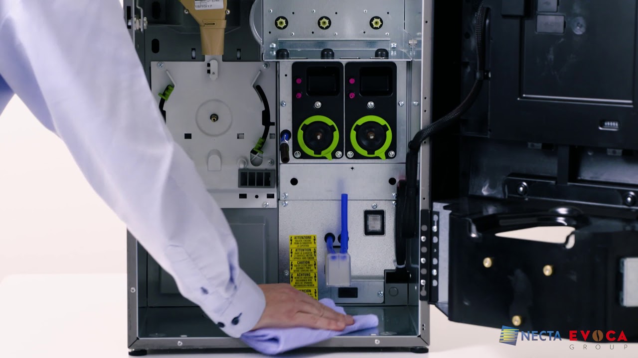 Necta – Cleaning Krea ES Touch V2