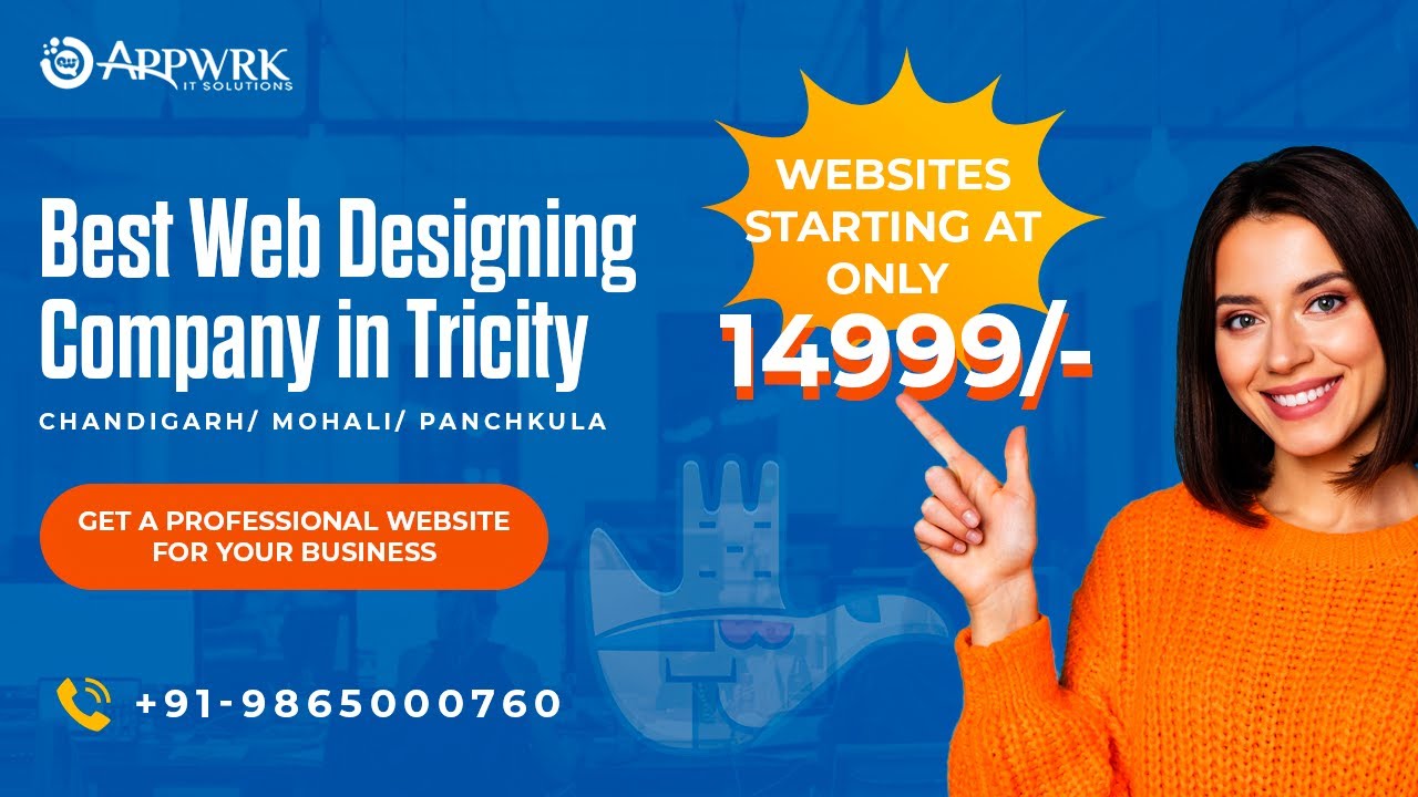 Best Website Designing Company in Tri-city  | Chandigarh |  Mohali | Panchkula | APPWRK IT Solutions