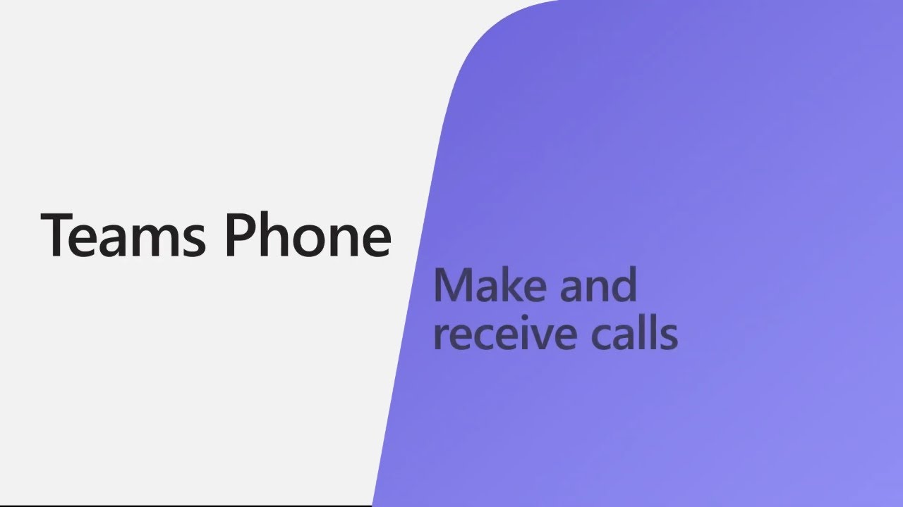 How to make and receive calls in Microsoft Teams