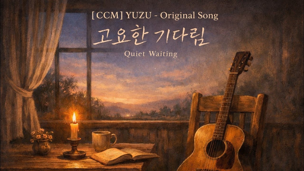 [CCM] 유주 (YUZU) - 고요한 기다림 (Quiet Waiting) | 내면의 소리에 귀 기울이는 잔잔한 어쿠스틱 묵상 찬양