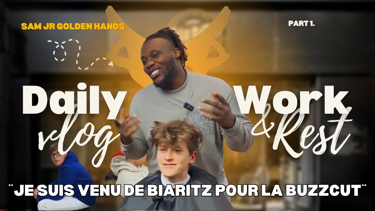 VLOG P1: JE VOUS PRESENTE MES COLLEGUES , NOS COUPES, REACTIONS ET AMBIANCE AU SALON !
