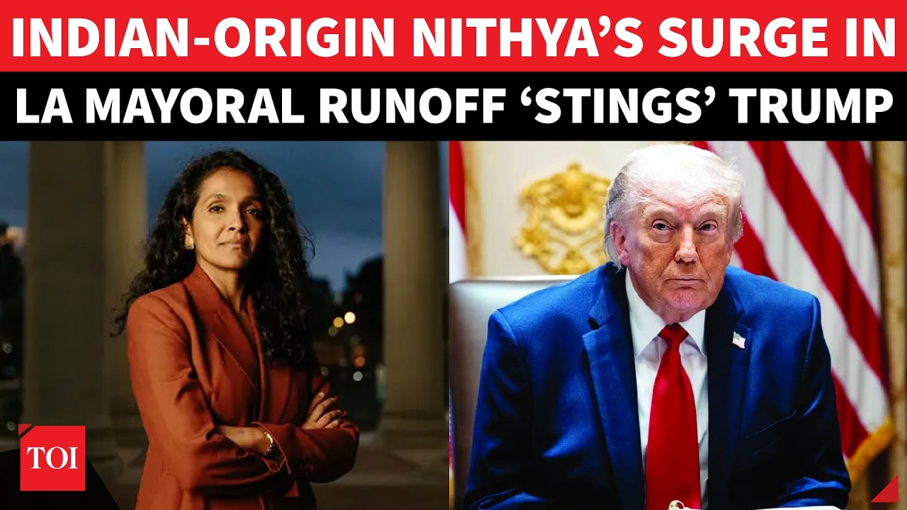 Trump Cries Foul As Indian-Origin Nithya Raman Surges In LA Mayoral Runoff; &lsquo;Another Rigged Poll&hellip;&rsquo;