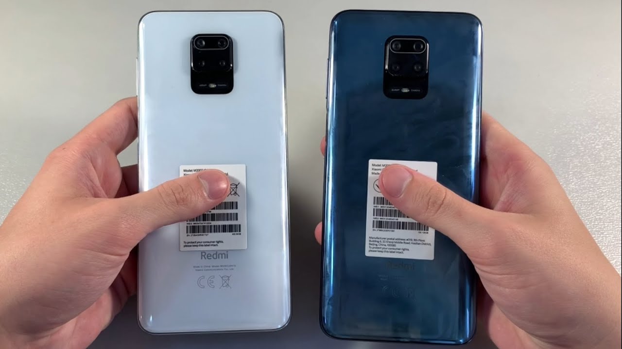 Xiaomi Redmi Note 9 Pro vs Redmi Note 9S