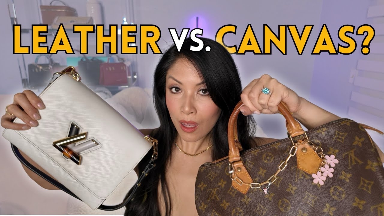 Louis Vuitton Canvas vs Leather: Which Is Worth It in 2025? #louisvuittoncanvas #italojewelry